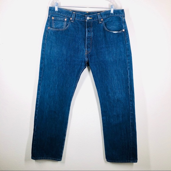 Levi's | Jeans | Levis 5 Xx Straight Button Fly Jeans 38 X 32 Euc | Poshmark